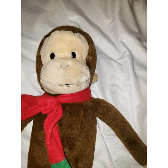 Macy's Curious George Monkey 24" Plush Stuffed Animal Doll without Books - Picture 3 of 6